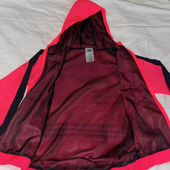 Adidas Girls Windbreaker Jacket - Picture 3 of 6